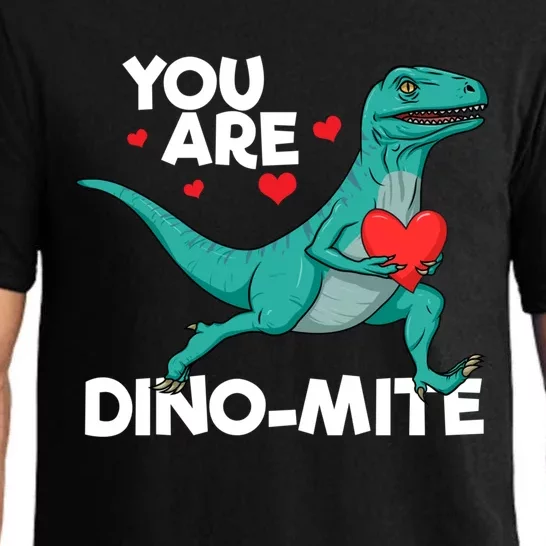 You Are Dinocute Giftmite Dinosaur Valentines Day Dinosaur Great Gift Pajama Set