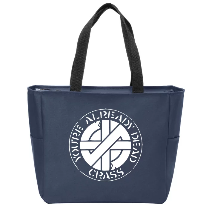 Your Already Dead Zip Tote Bag