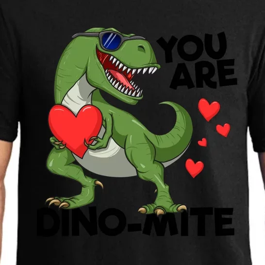 You Are Dinomeaningful Giftmite Tmeaningful Giftrex Dinosaur Valentines Day Trex Pajama Set