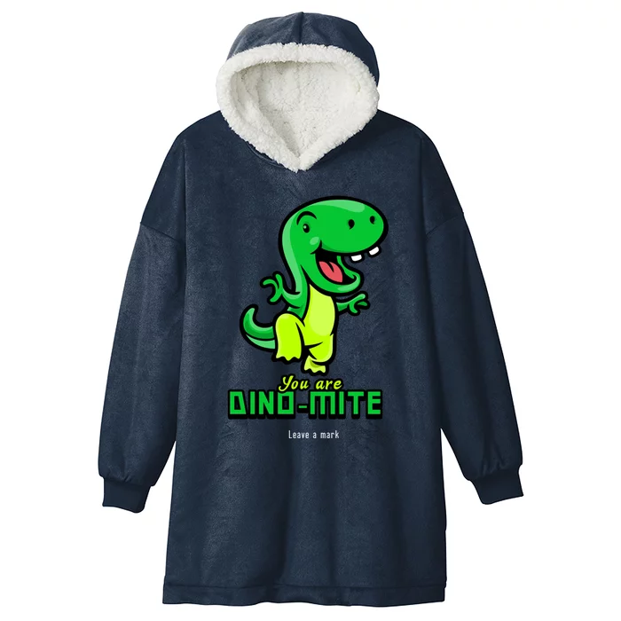 You Are Dinogreat Giftmite Gift Hooded Wearable Blanket