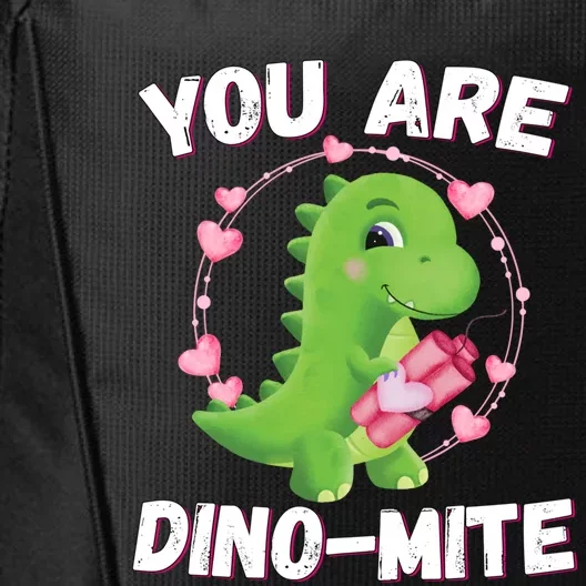 You Are Dinofunny Giftmite Dinosaurs Valentines Day Heart Dinofunny Giftmite Coo City Backpack