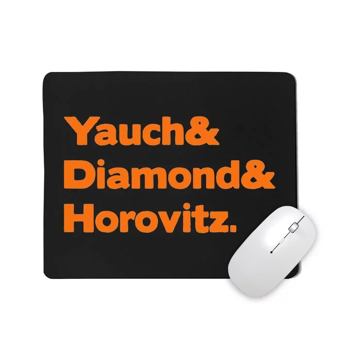 Yauch And Diamond And Horovitz Mousepad