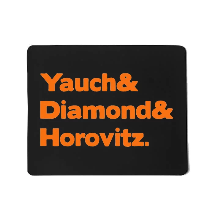 Yauch And Diamond And Horovitz Mousepad