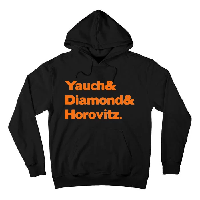 Yauch And Diamond And Horovitz Tall Hoodie