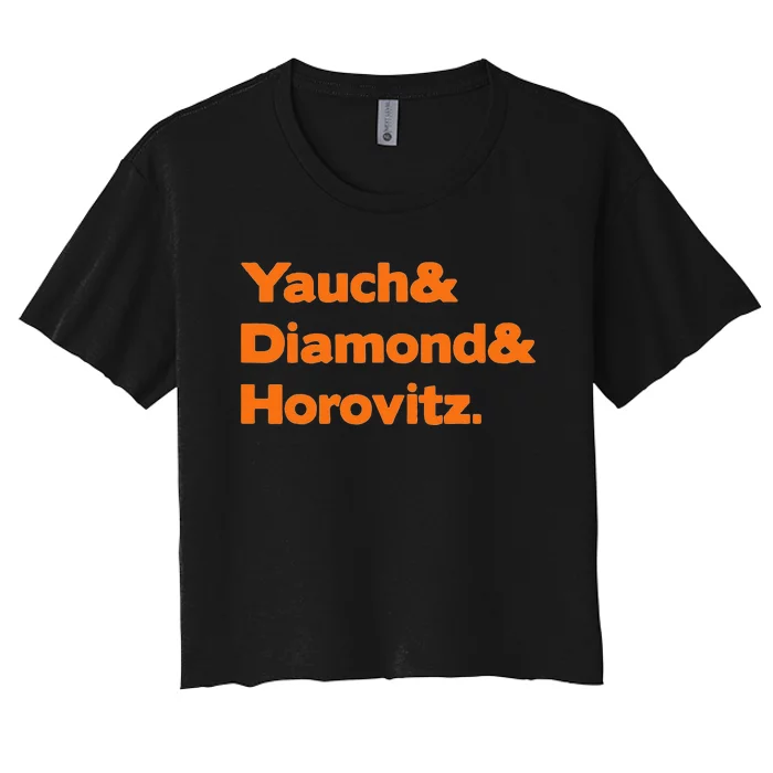 Yauch And Diamond And Horovitz Women's Crop Top Tee