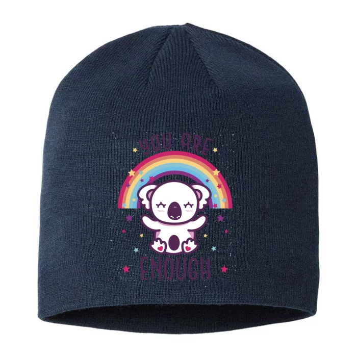 You Are Enough Koala 8 1/2in Sustainable Knit Beanie