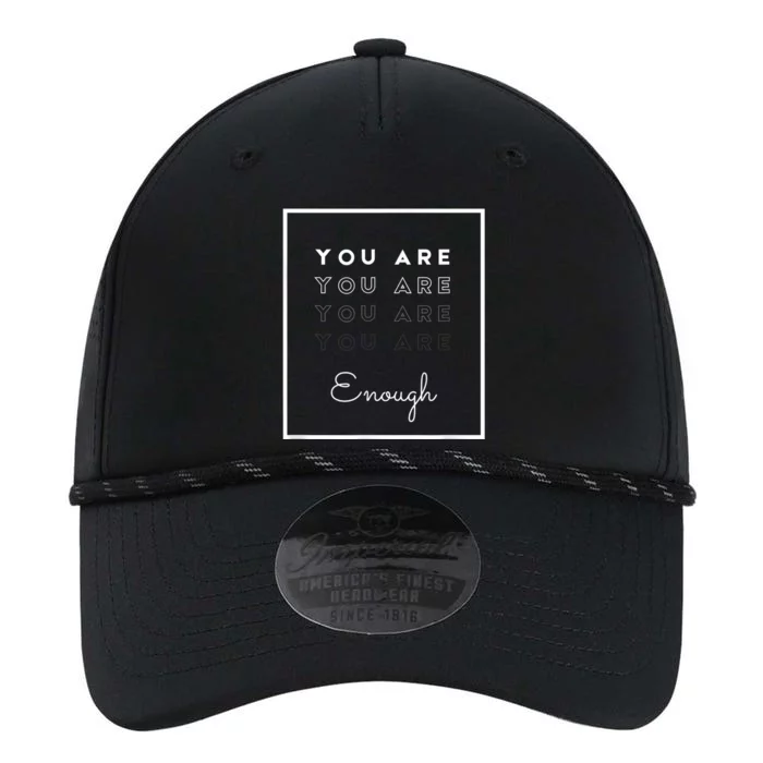 You Are Enough Performance The Dyno Cap