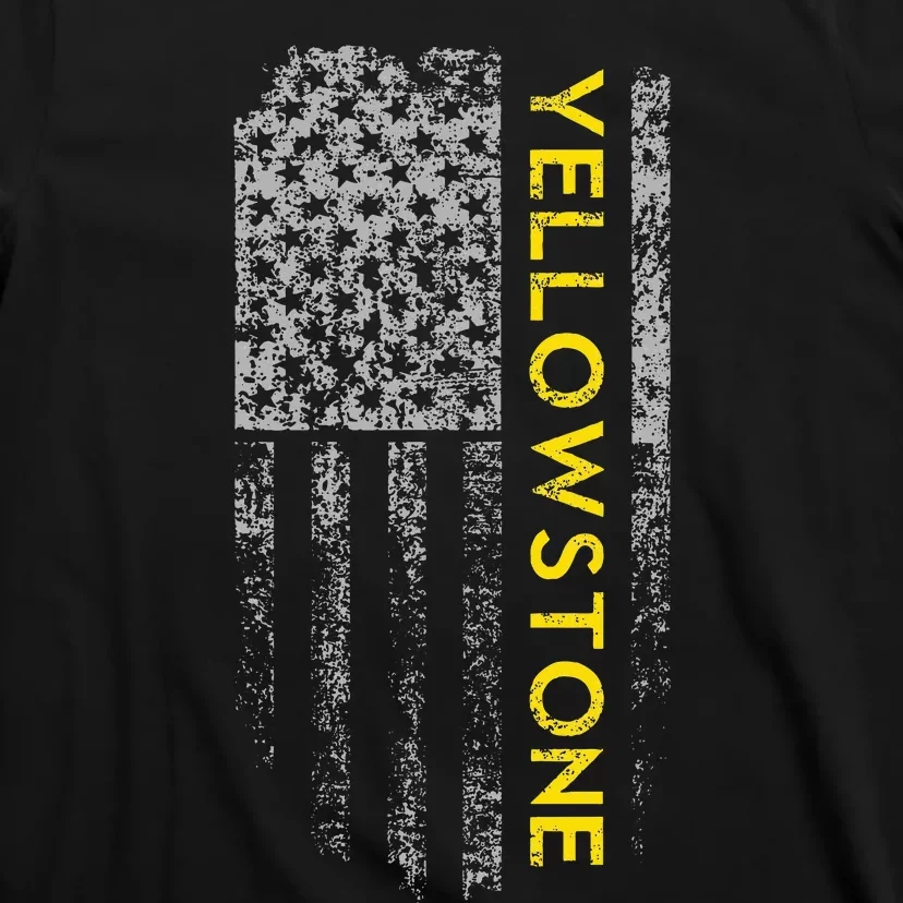 Yellowstone American Flag T-Shirt