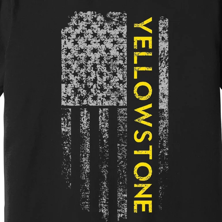 Yellowstone American Flag Premium T-Shirt