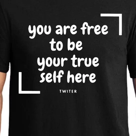 You Are Free To Be Your True Self Here Pajama Set