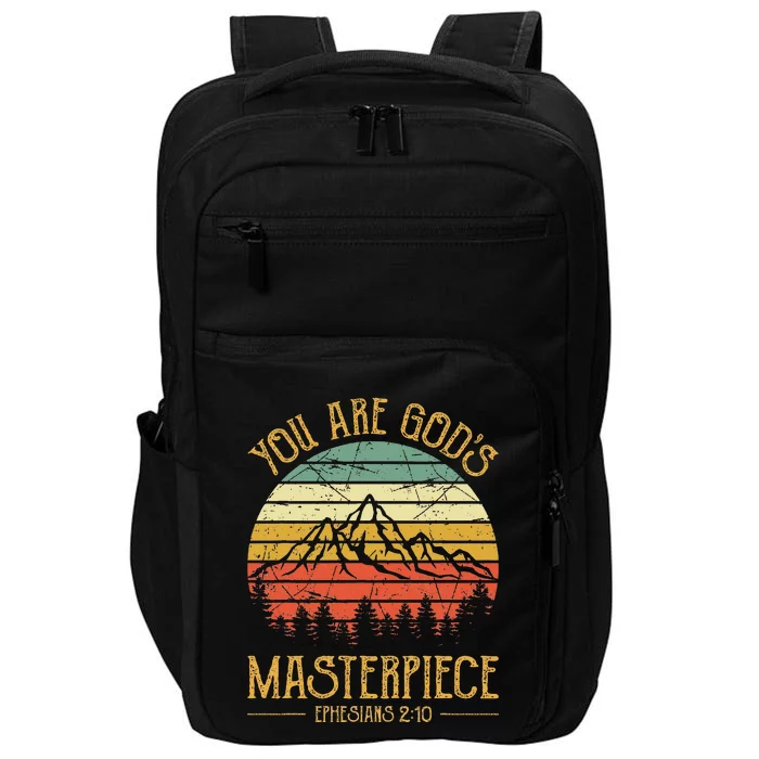 You Are GodS Masterpiece Impact Tech Backpack