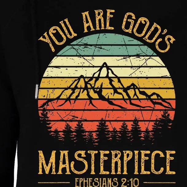 You Are GodS Masterpiece Womens Funnel Neck Pullover Hood