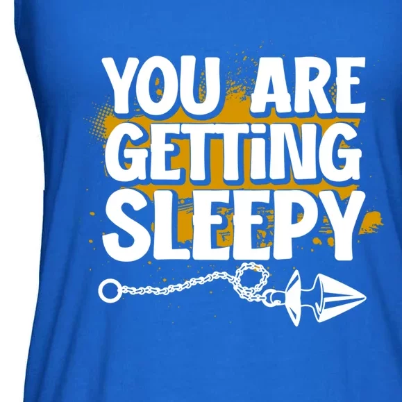 You Are Getting Sleepy Hypnotic Illusion Hypnosis Cool Gift Ladies Essential Flowy Tank