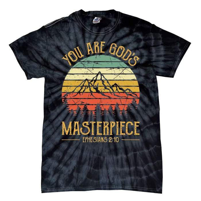 You Are Gods Masterpiece Kids Christian Tie-Dye T-Shirt