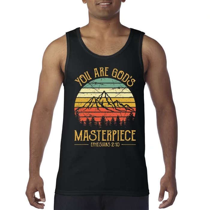 You Are Gods Masterpiece Kids Christian Tank Top