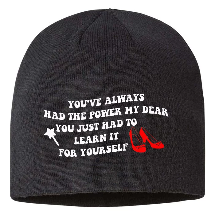 YouVe Always Had The Power My Dear Apparel 8 1/2in Sustainable Knit Beanie