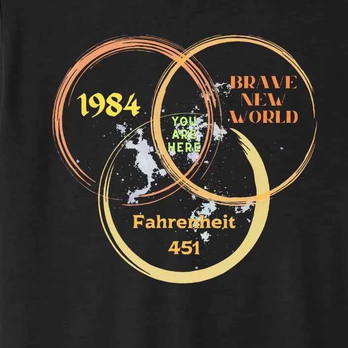 You Are Here 1984 Brave New World Dystopia ChromaSoft Performance T-Shirt