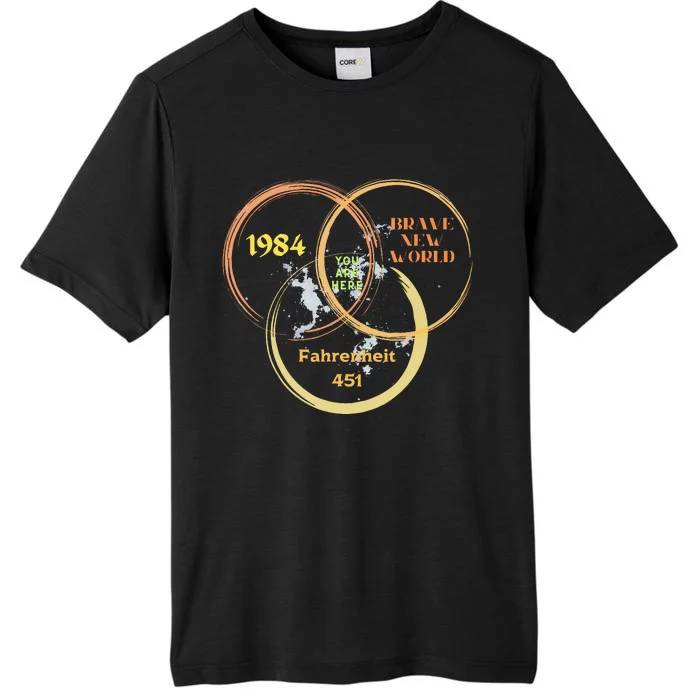 You Are Here 1984 Brave New World Dystopia ChromaSoft Performance T-Shirt