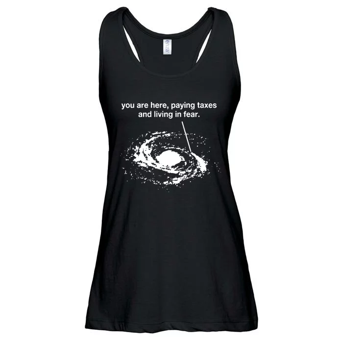 You Are Here Paying Taxes And Living In Fear Ladies Essential Flowy Tank