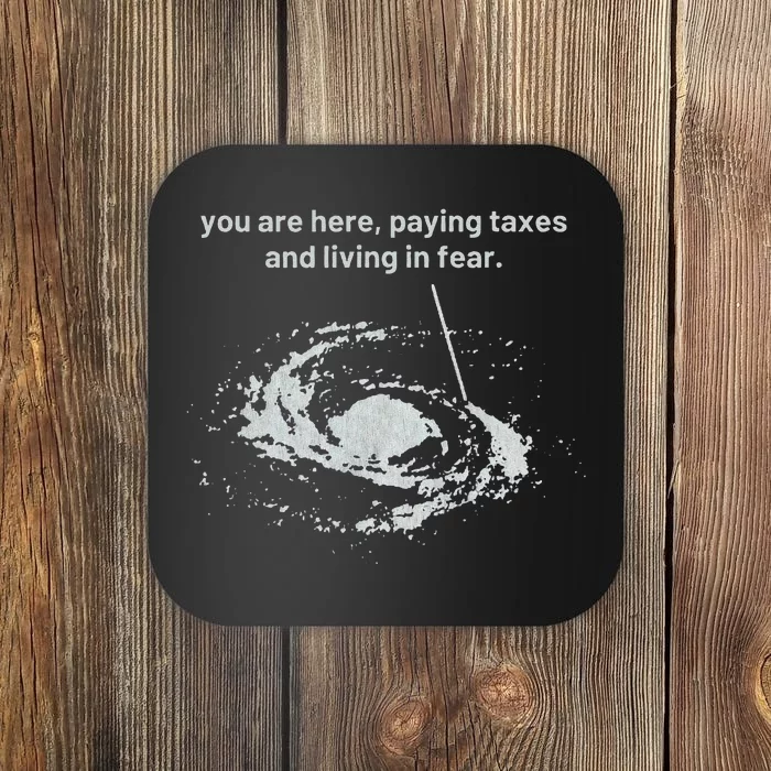 You Are Here Paying Taxes And Living In Fear Coaster