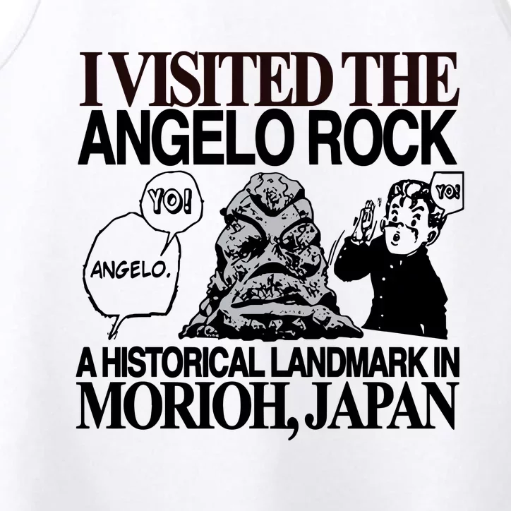 Yo Angelo I Visited The Angelo Rock A Historical Landmark In Morioh Japan Limite Performance Tank