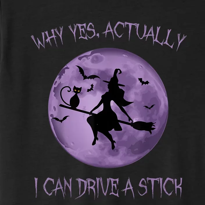 Yes Actually I Can Drive A Stick Halloween 2022 ChromaSoft Performance T-Shirt