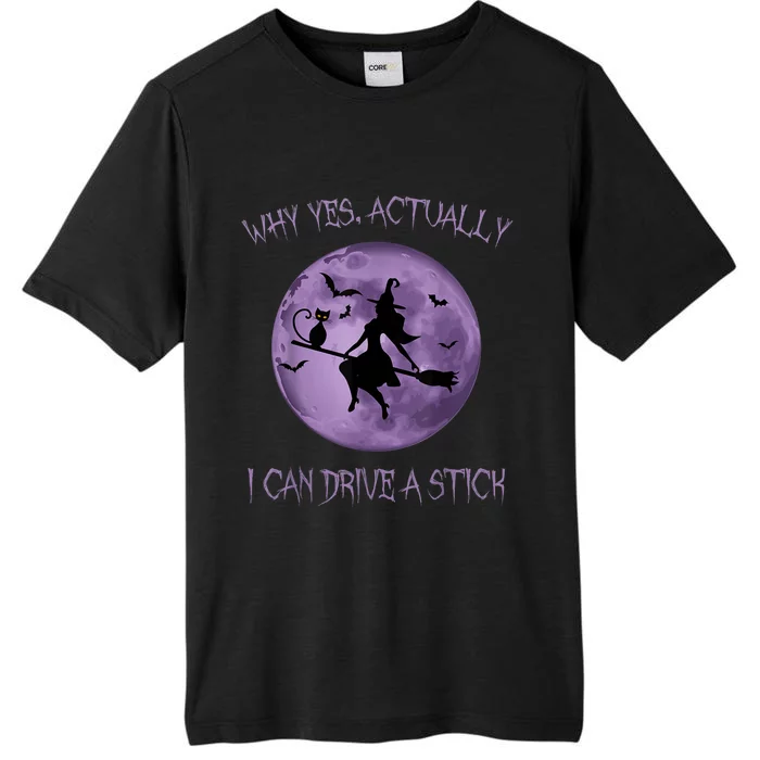 Yes Actually I Can Drive A Stick Halloween 2022 ChromaSoft Performance T-Shirt