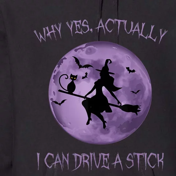 Yes Actually I Can Drive A Stick Halloween 2022 Premium Hoodie