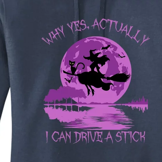 Yes Actually I Can Drive A Stick Halloween 2022 Women's Pullover Hoodie