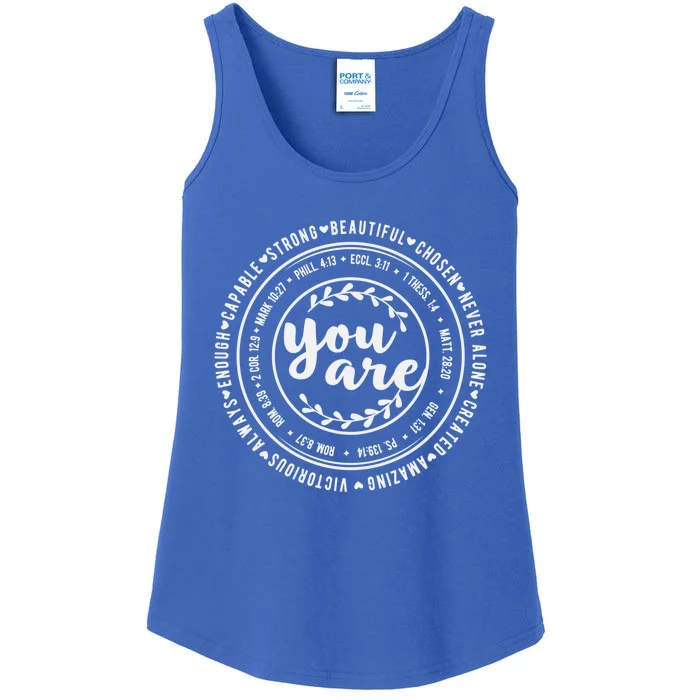 You Are Inspiration Bible Verse Christian Quote Religious Cute Gift Ladies Essential Tank