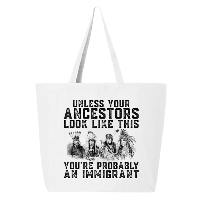 Your Ancestors Look Like This YouRe Probably An Immigrant 25L Jumbo Tote