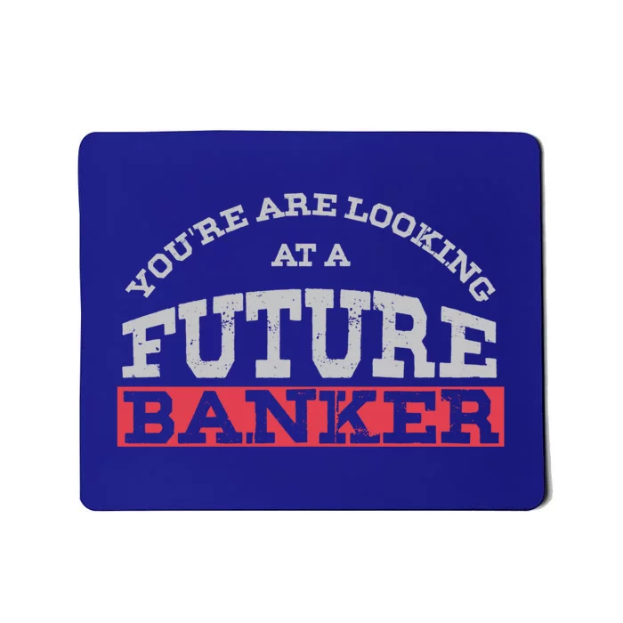 You Are Looking At A Future Banker Cute Gift Banking Idea Great Gift Mousepad