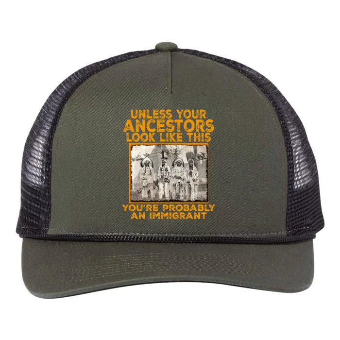 Your Ancestors Look Like This YouRe Probably An Immigrant Retro Rope Trucker Hat Cap