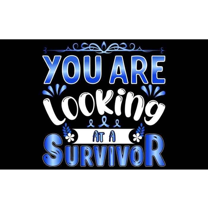 You Are Looking At A Survivor Bumper Sticker