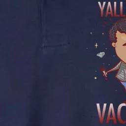 Yall Need Vaccine Space Softstyle Adult Sport Polo