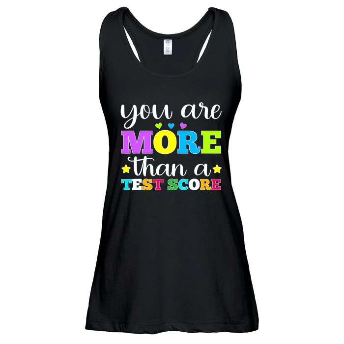 You Are More Than A Test Score Teacher Testing Day Ladies Essential Flowy Tank