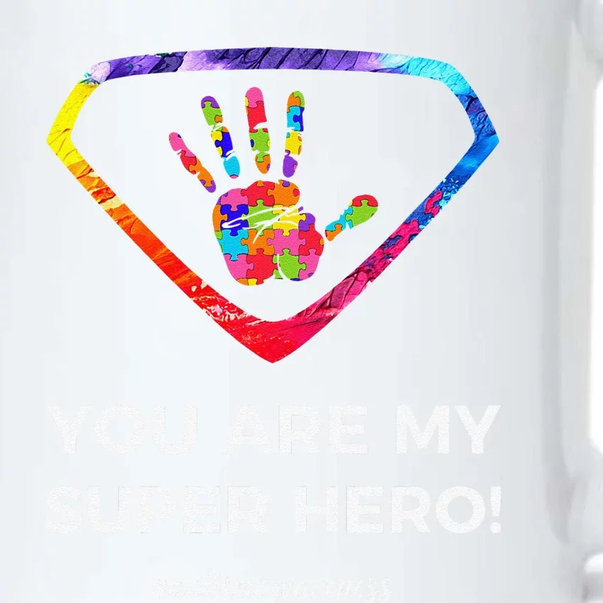 You Are My Superhero Autism For Autism Awareness Black Color Changing Mug