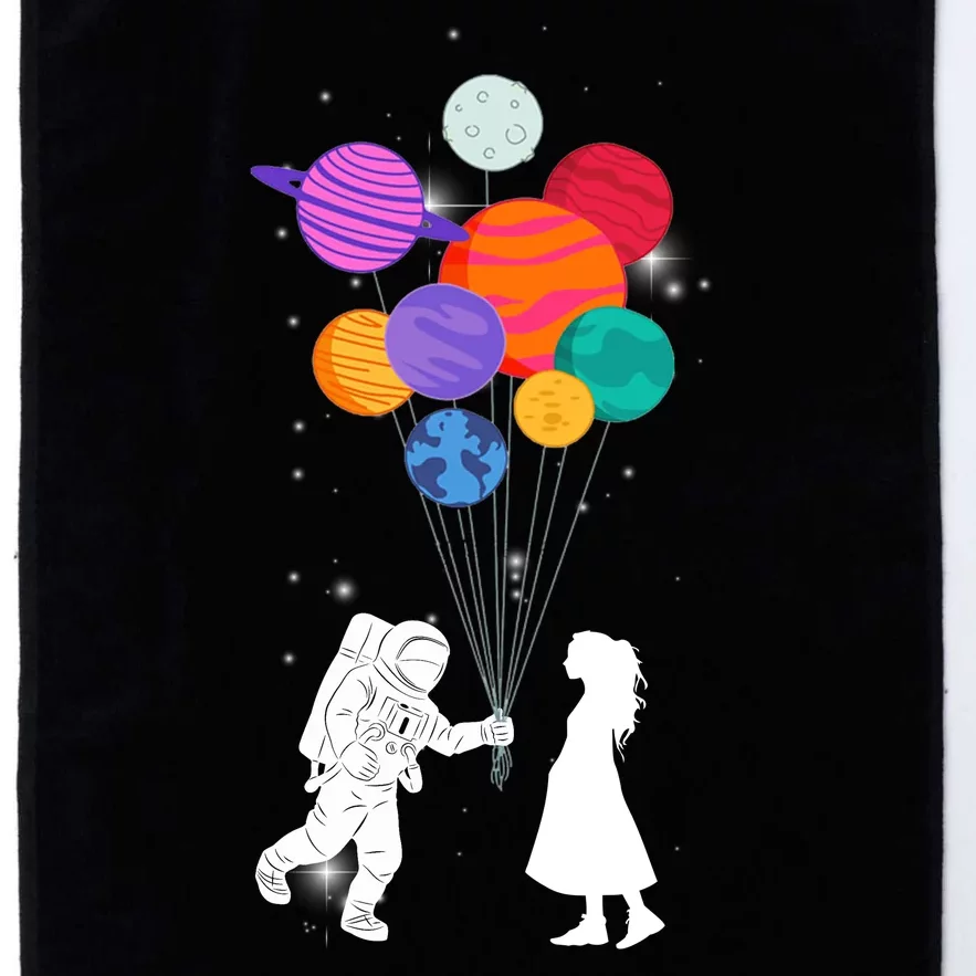 You Are My Universe Cute Space Platinum Collection Golf Towel