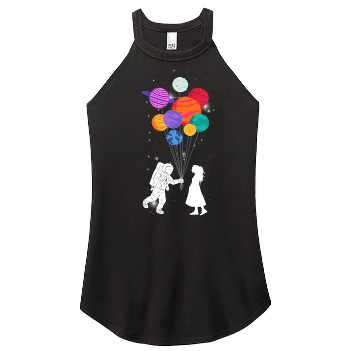 You Are My Universe Cute Space Women’s Perfect Tri Rocker Tank