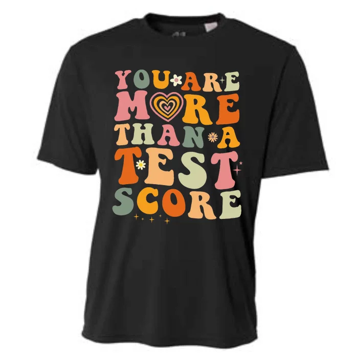 You Are More Than A Test Score Teacher Testing Test Day Cooling Performance Crew T-Shirt