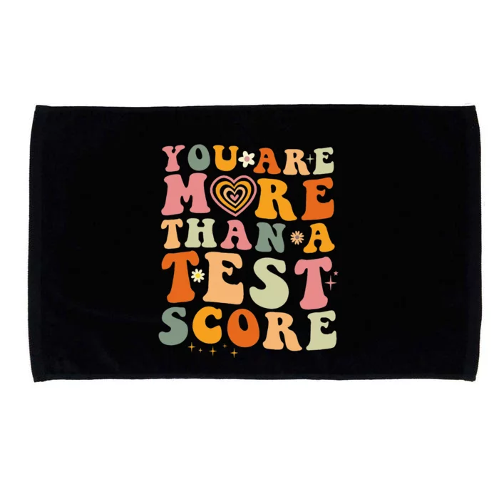 You Are More Than A Test Score Teacher Testing Test Day Microfiber Hand Towel