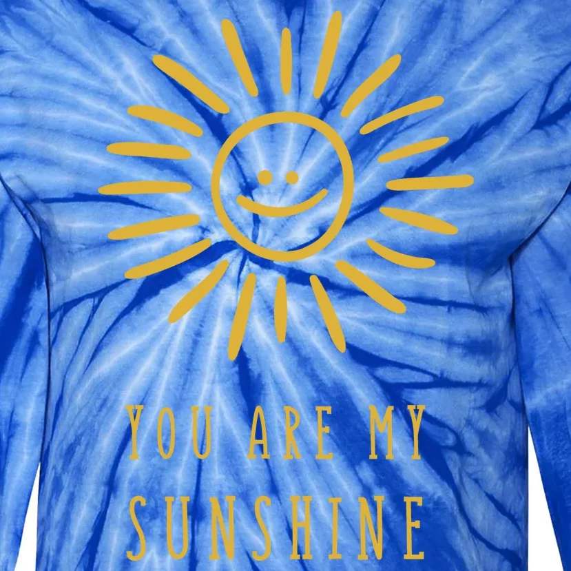 You Are My Sunshine Tie-Dye Long Sleeve Shirt