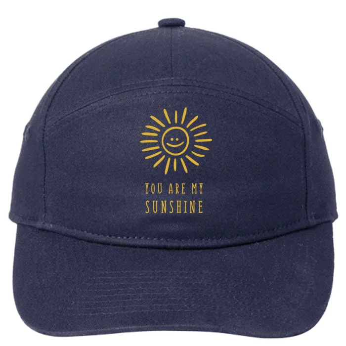 You Are My Sunshine 7-Panel Snapback Hat