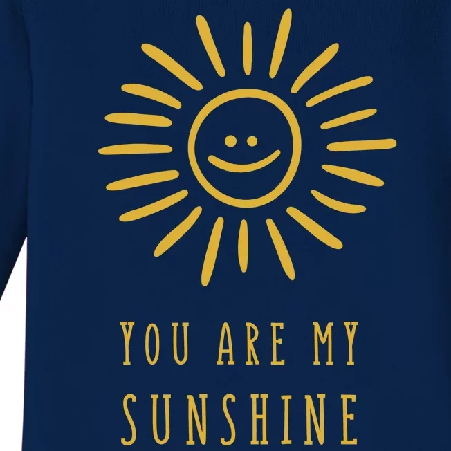 You Are My Sunshine Baby Long Sleeve Bodysuit