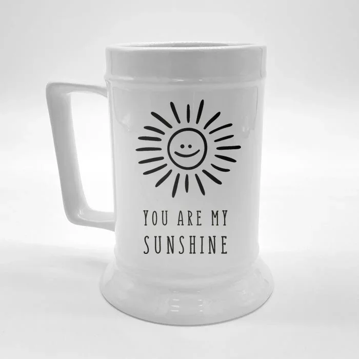 You Are My Sunshine Front & Back Beer Stein