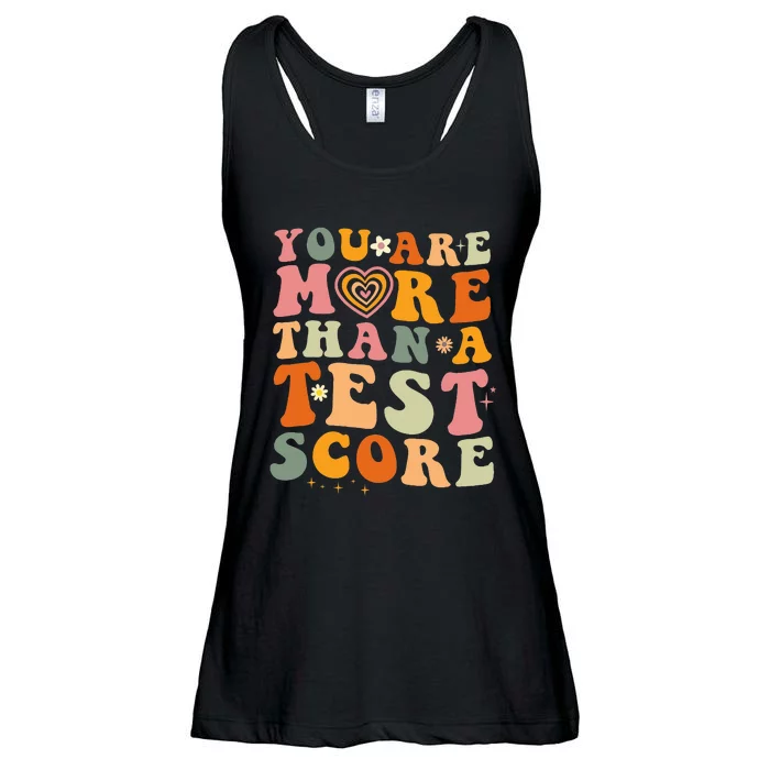 You Are More Than A Test Score Teacher Testing Test Day Ladies Essential Flowy Tank