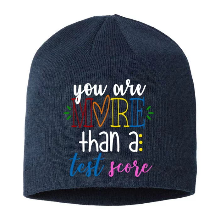 You Are More Than A Test Score 8 1/2in Sustainable Knit Beanie