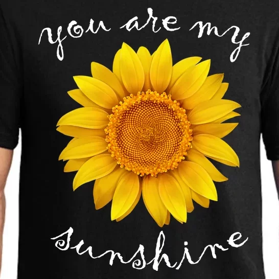 You Are My Sunshine Sunflower Pajama Set