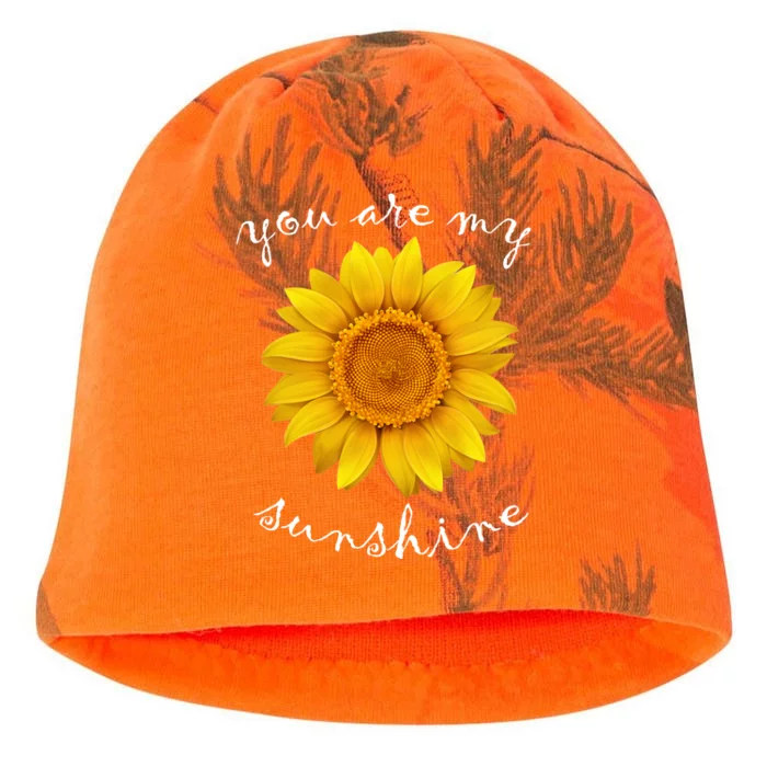 You Are My Sunshine Sunflower Kati - Camo Knit Beanie