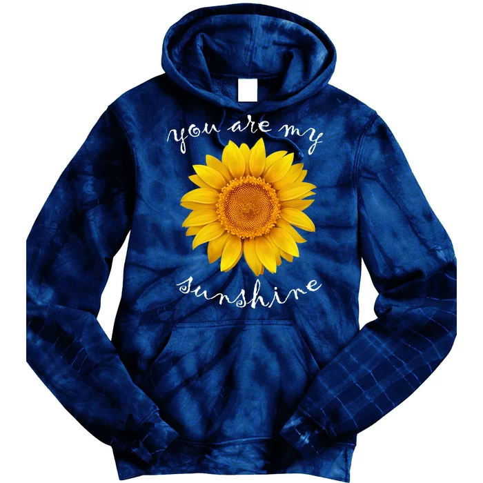 You Are My Sunshine Sunflower Tie Dye Hoodie